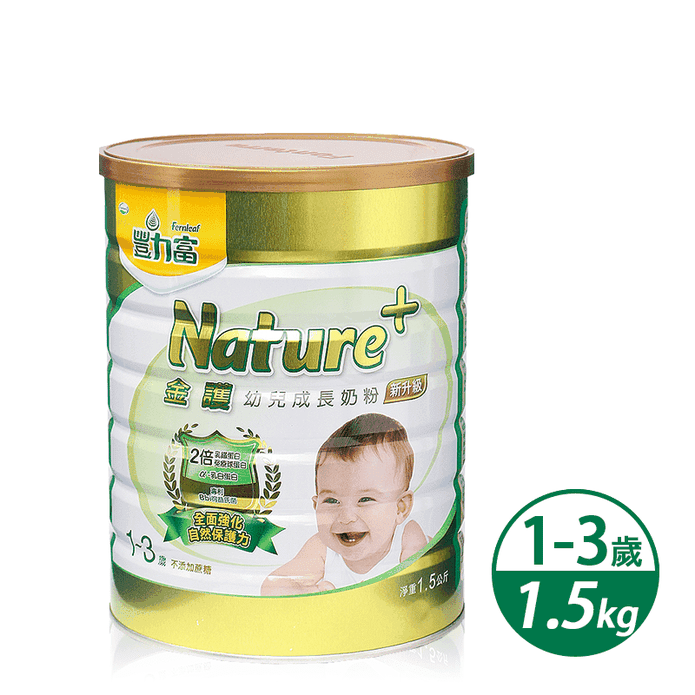 【豐力富】金護幼兒成長奶粉 1500g/罐 1-3歲嬰幼兒奶粉 無蔗糖無果糖