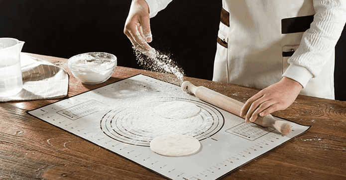 不鏽鋼擀麵棍烘焙用桌墊