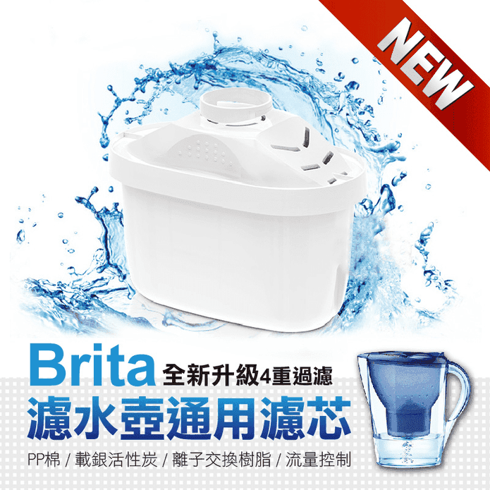 Brita濾水壺通用濾芯
