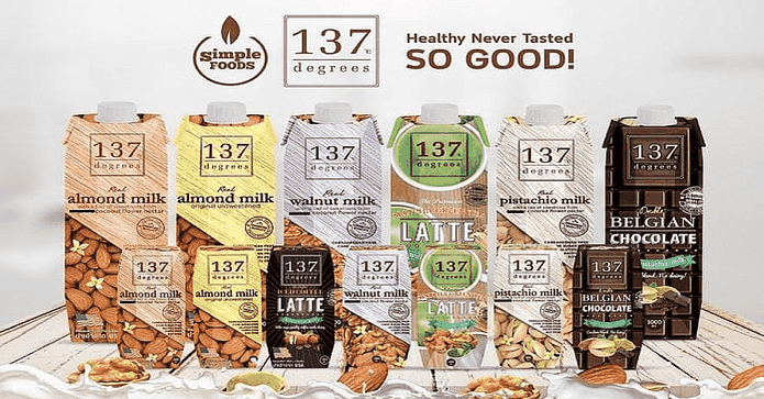 137 degrees堅果飲