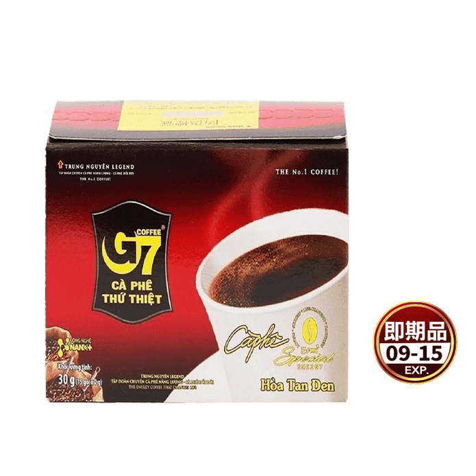 (即期品)越南G7即溶咖啡粉(2gX15入)