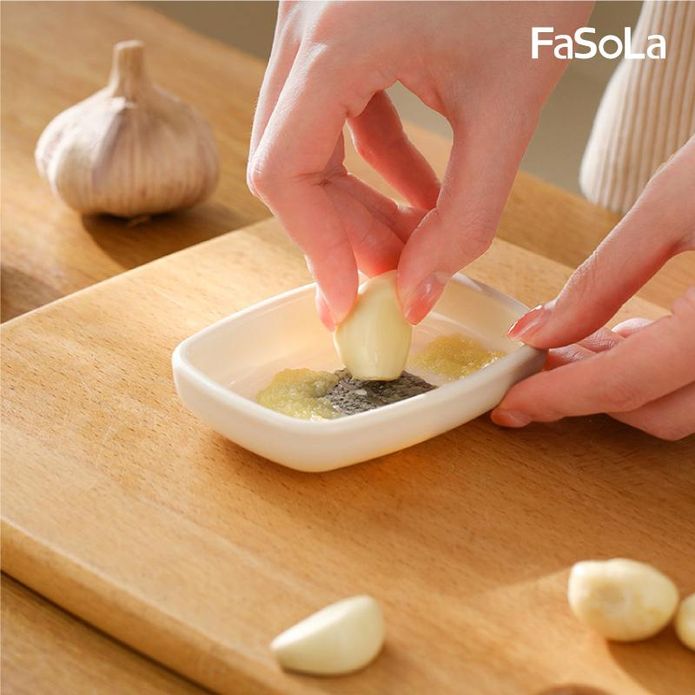 【FaSoLa】小旋風薑蒜食品磨泥器 蒜泥研磨