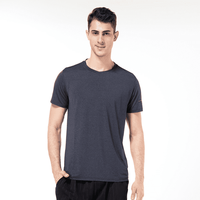 【HENIS】 Premium極致混色機能速乾透氣短袖上衣 吸濕排汗 M-2XL