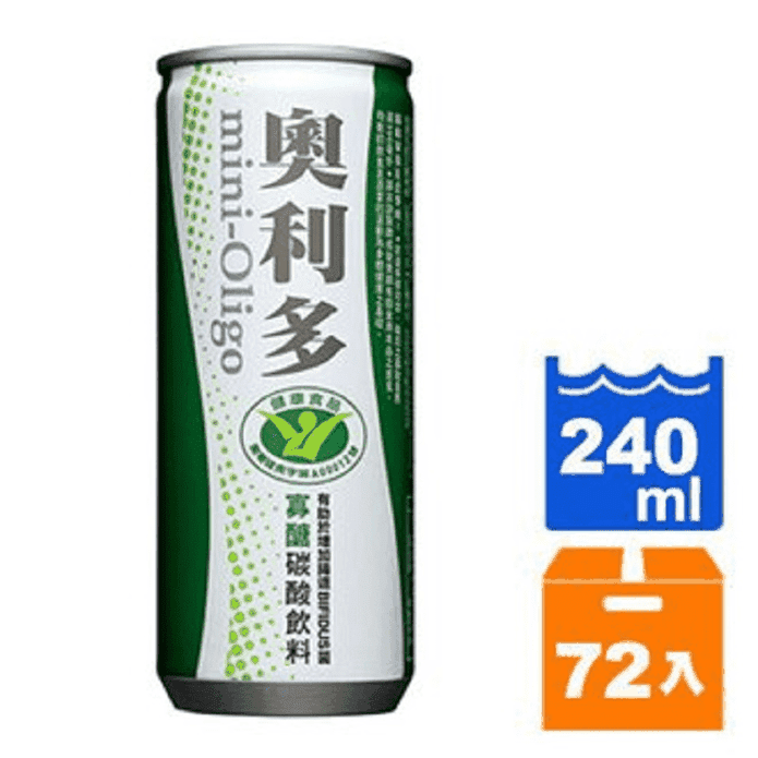 奧利多碳酸飲料240ml