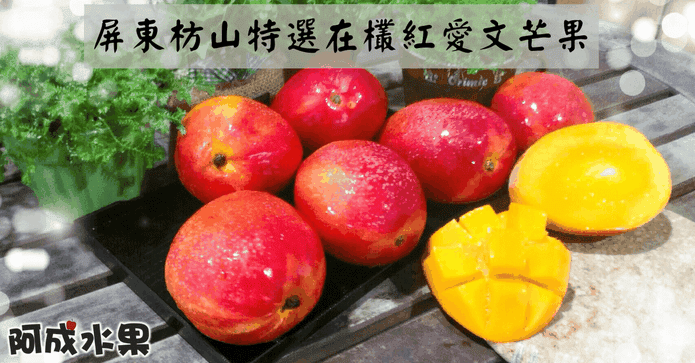 枋山在欉紅愛文芒果5斤