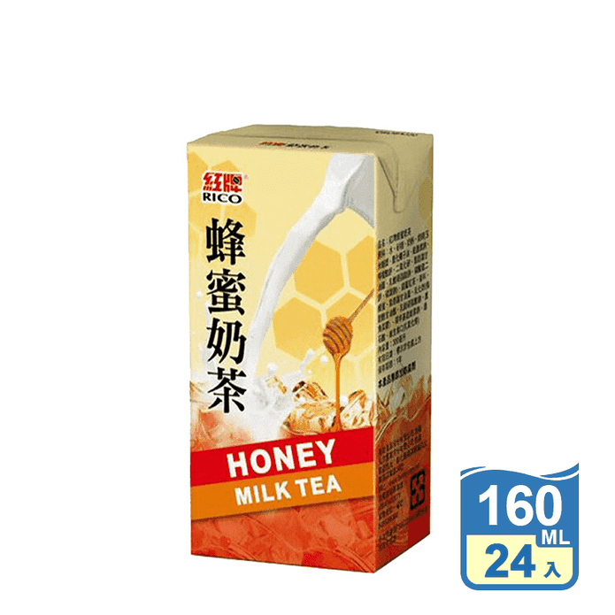 【紅牌】蜂蜜奶茶(鋁箔包) 160ml 飲料
