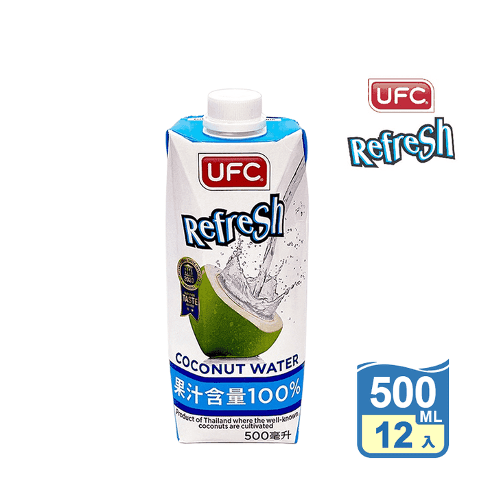 【UFC】泰國100%椰子水500ml