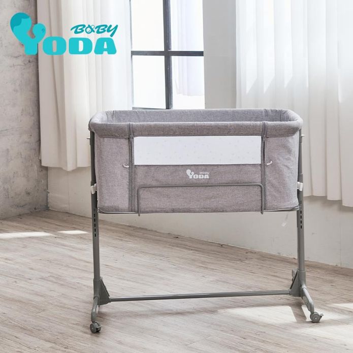 【YODA】嬰兒多功能床邊床 (兩色可選) 嬰兒床