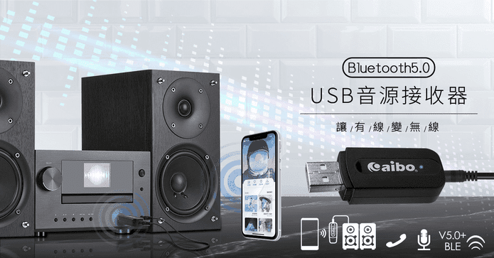 AUX藍牙音源接收器