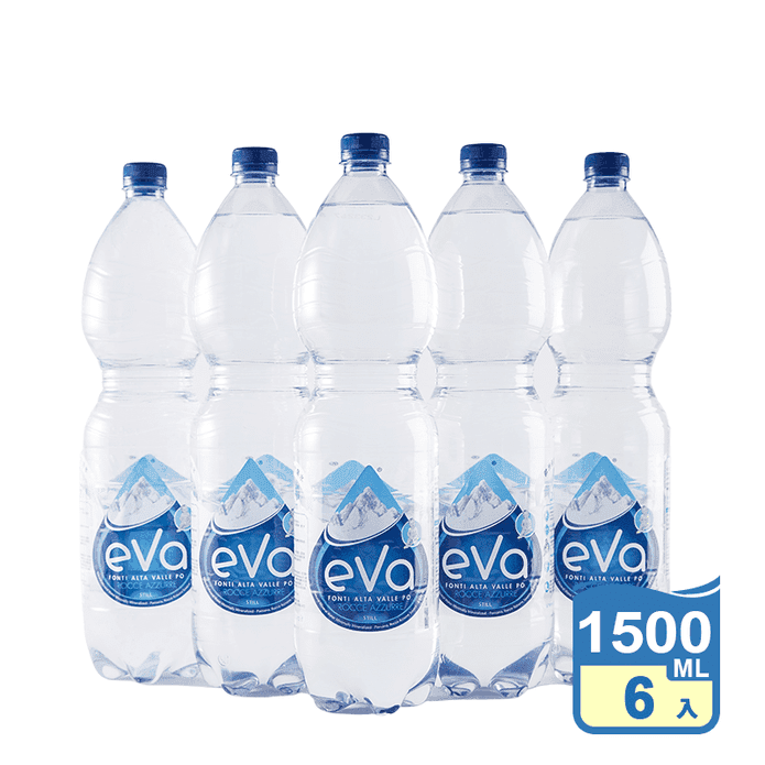【義大利eva】高峰天然礦泉水1500ml