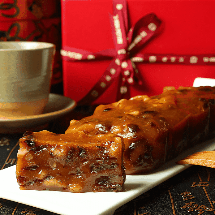 【給力食品】年節必備年糕-金磚桂圓核桃糕禮盒600g 甜糕 甜粿 甜點 年菜