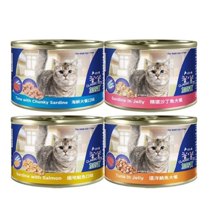 【Classic Pets 加好寶】貓罐170G任選 鮪魚/海鮮/沙丁魚/鮭魚