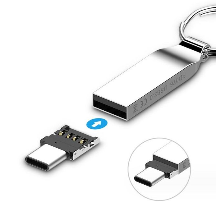超小型轉接頭TYPE-C to USB