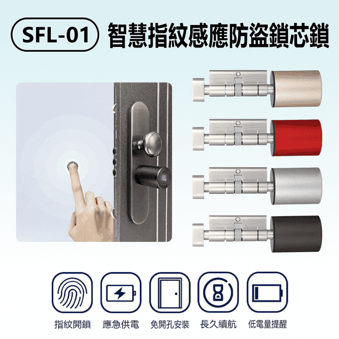 SFL-01智慧指紋電子鎖