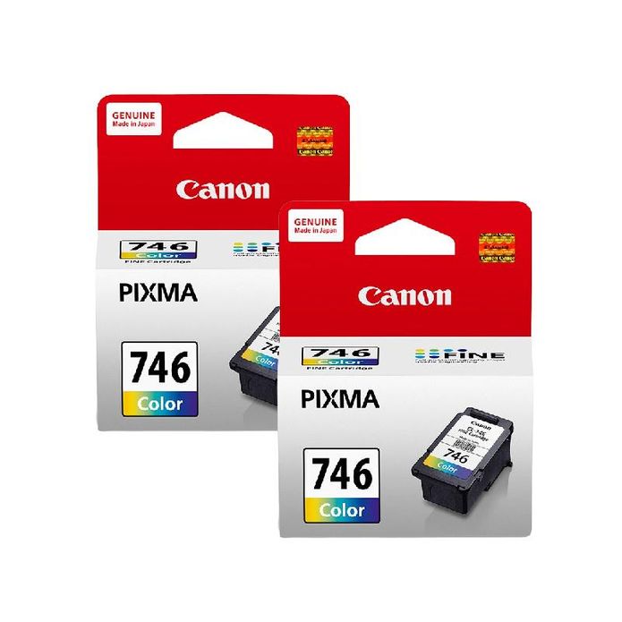 【Canon】CL-746 原廠彩色墨水匣2入組(適用3370 2470)