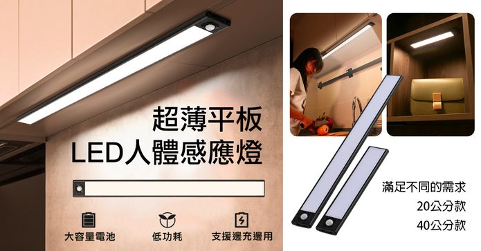 超薄LED人體感應小夜燈