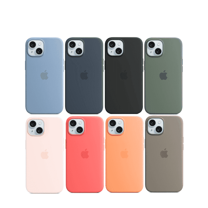 【Apple】iPhone 15系列 原廠MagSafe矽膠保護殼