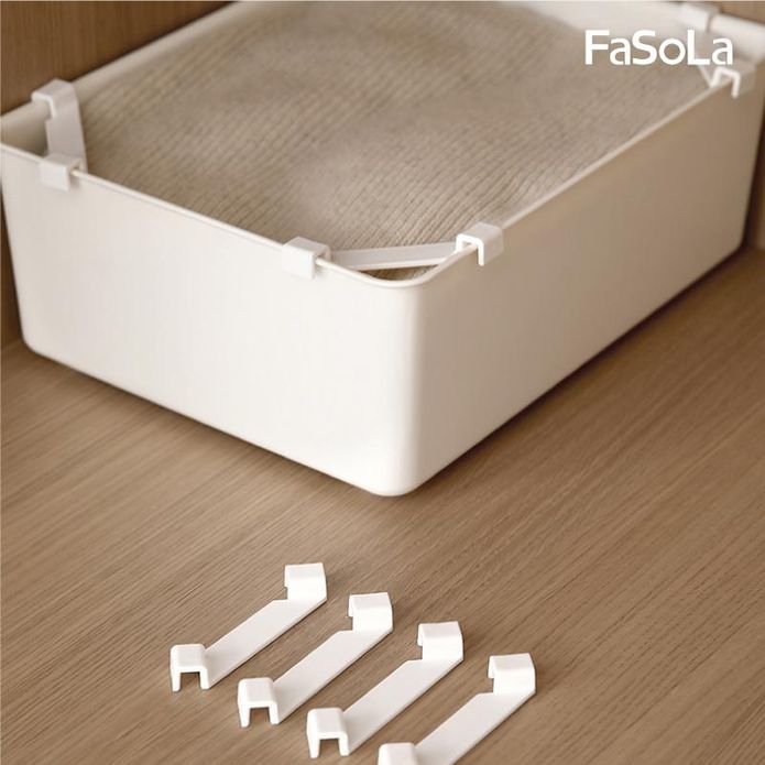 【FaSoLa】ABS 魔術空間收納盒疊架桿輔助支撐架