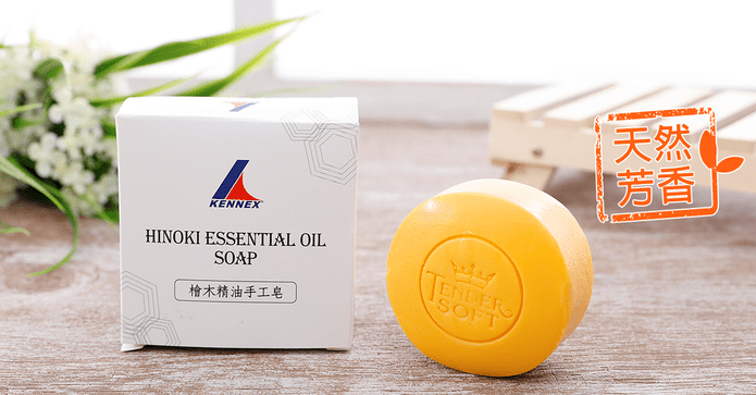 台灣檜木清香精油手工皂