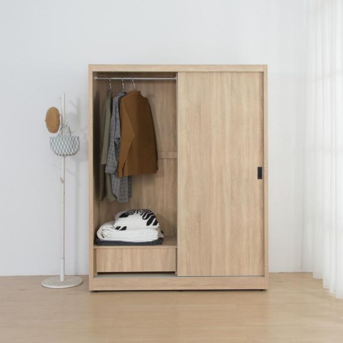 MIT寢室傢俱大容量滑門衣櫃-兩種尺寸