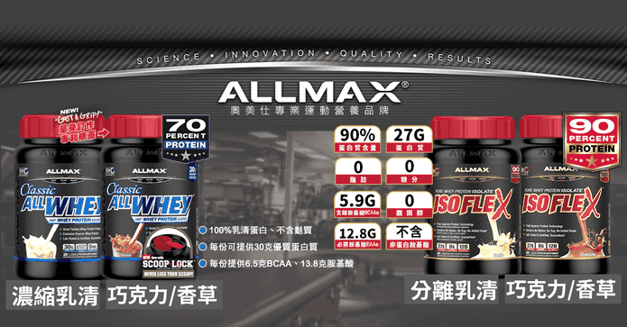 ALLMAX分離乳清蛋白