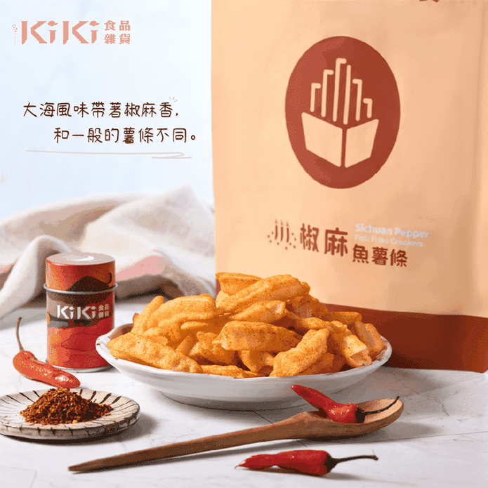 KiKi椒麻魚薯條80g