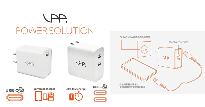 Type-C 18W快充充電器