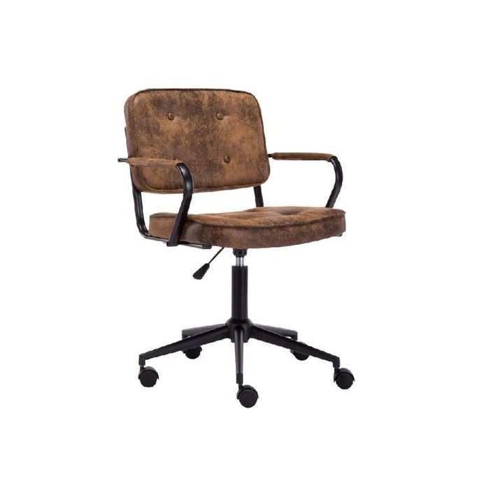 【E-home】Itzel伊澤爾復古工業風拉扣扶手電腦椅