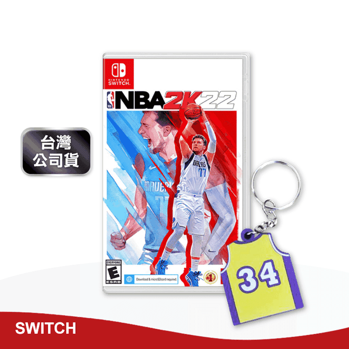 Switch NBA 2K22遊戲片