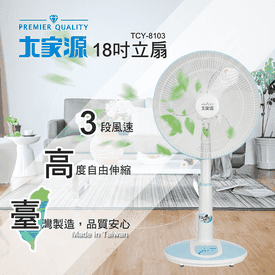大家源18吋強風款電風扇