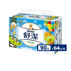 三眼怪棉柔抽取衛生紙