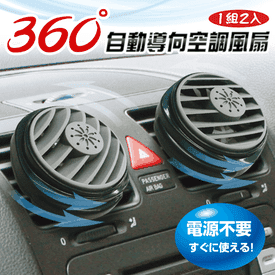 360度自動導向空調風扇