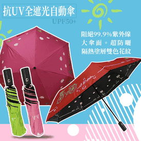 超防曬抗UV不透光降溫傘