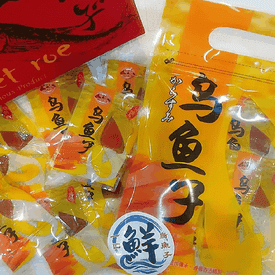 超唰嘴炙燒一口烏魚子