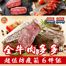 厚切牛肉防疫箱6件組