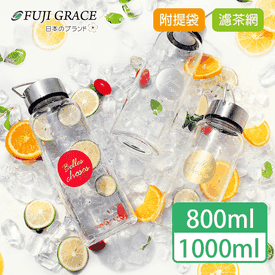 高硼矽耐熱手提玻璃瓶