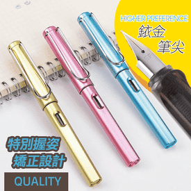 正姿卡式吸墨質感鋼筆