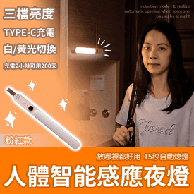 LED人體智能感應夜燈