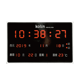 歌林LCD數位萬年曆