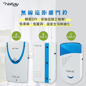 NAYKAY清晰遠距無線門鈴