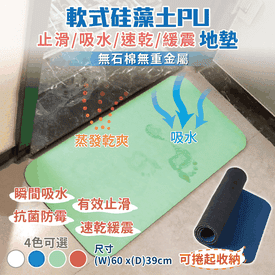 新軟式硅藻土超吸水地墊