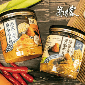 小琉球飛魚卵泡菜海帶芽