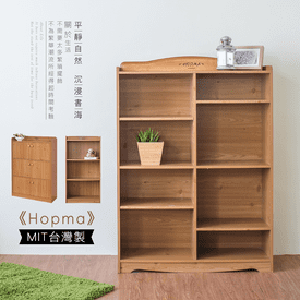 Hopma鄉村風收納櫃-書櫃