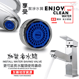 MIT奈米抗菌氣泡省水閥