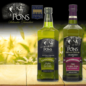 PONS初榨橄欖油葡萄籽油