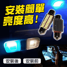 車用爆亮LED閱讀燈