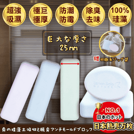 真珪藻土吸濕除臭防霉塊